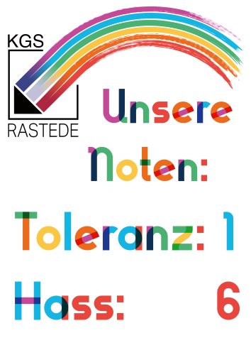 Unsere Noten - Toleranz 1 Hass 6